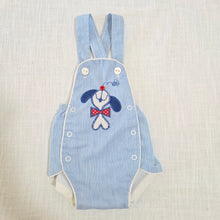 Load image into Gallery viewer, Vintage Healthtex Puppy Striped Sunsuit 3 months
