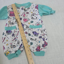 Load image into Gallery viewer, Vintage Cats &amp; Dogs Bodysuit 0-3 months

