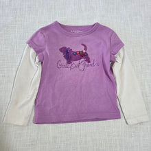Load image into Gallery viewer, Y2k Puppy Purple Long Sleeve 3t
