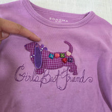 Load image into Gallery viewer, Y2k Puppy Purple Long Sleeve 3t
