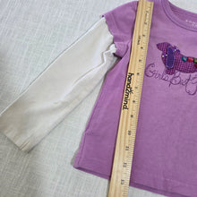 Load image into Gallery viewer, Y2k Puppy Purple Long Sleeve 3t
