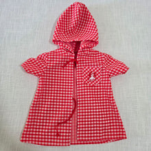 Load image into Gallery viewer, Vintage 60s/70s Puppy Gingham Swim Cover 2t
