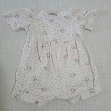 Load image into Gallery viewer, Vintage Kitties + Hearts Romper 2t *flaw
