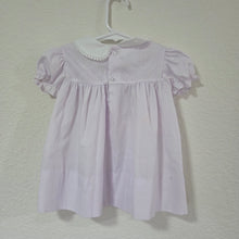 Load image into Gallery viewer, Vintage Polly Flinders Lavender Smocked Dress 6-9 months
