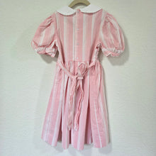 Load image into Gallery viewer, Vintage Polly Flinders Smocked Striped Dress kids 8
