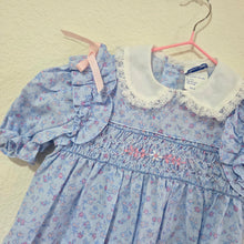 Load image into Gallery viewer, Vintage Princess Anne Floral Smocked Dress 2t/3t
