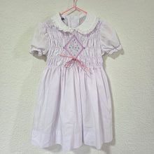 Load image into Gallery viewer, Vintage Polly Flinders Smocked Lavender Dress 2t/3t
