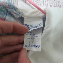 Load image into Gallery viewer, Vintage Polly Flinders Floral Dress kids 7
