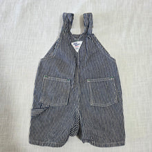 Load image into Gallery viewer, Vintage 90s Oshkosh Engineer Striped Shortalls 18 months
