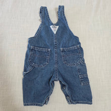 Load image into Gallery viewer, Vintage 90s Oshkosh Denim Overalls 3 months
