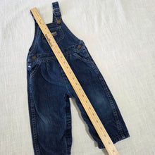 Load image into Gallery viewer, Vintage 80s Oshkosh Denim Overalls 18-24 months
