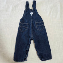 Load image into Gallery viewer, Vintage 80s Oshkosh Denim Overalls 18-24 months
