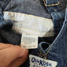Load image into Gallery viewer, Vintage 80s Oshkosh Denim Overalls 18-24 months
