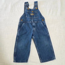Load image into Gallery viewer, Vintage 70s Oshkosh Denim Overalls 18-24 months
