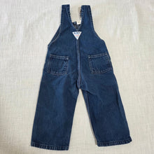 Load image into Gallery viewer, Vintage 70s Oshkosh Denim Overalls 18-24 months
