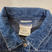 Load image into Gallery viewer, Vintage Oshkosh Flag Jean Jacket 2t
