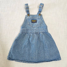 Load image into Gallery viewer, Vintage Oshkosh Denim Skirtall 2t/3t
