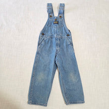 Load image into Gallery viewer, Vintage 80s Oshkosh Denim Overalls 4t
