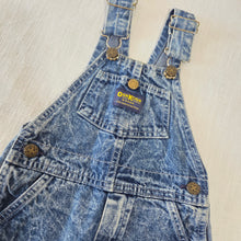 Load image into Gallery viewer, Vintage 80s Oshkosh Acid Wash Overalls 3t
