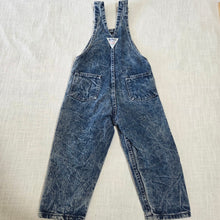 Load image into Gallery viewer, Vintage 80s Oshkosh Acid Wash Overalls 3t
