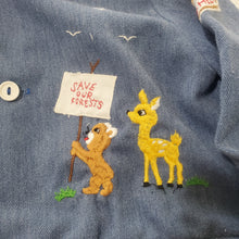 Load image into Gallery viewer, Vintage 70s "Save Our Forests" Animals Jacket 12-18 months
