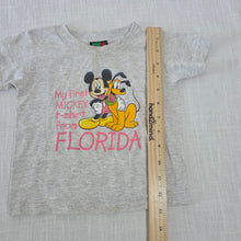 Load image into Gallery viewer, Vintage 90s Mickey + Pluto Florida Tee 18-24 months
