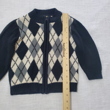 Load image into Gallery viewer, Vintage Argyle Knit Sweater 2t/3t
