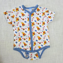 Load image into Gallery viewer, Vintage Pooh Baseball Cotton Romper 6 months
