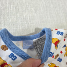 Load image into Gallery viewer, Vintage Pooh Baseball Cotton Romper 6 months
