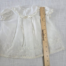 Load image into Gallery viewer, Vintage Cream Detailed Dress 3-6 months
