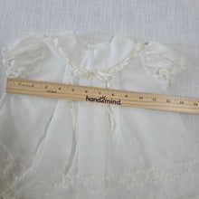 Load image into Gallery viewer, Vintage Cream Detailed Dress 3-6 months
