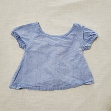 Load image into Gallery viewer, Vintage Hearts + Flowers Cotton Shirt 12 months
