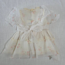 Load image into Gallery viewer, Vintage Floral Sheer Dress 9-12 months *flaw
