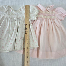 Load image into Gallery viewer, Vintage 60s Smocked Dress Bundle 3-6 months
