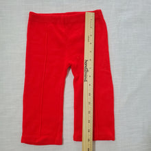 Load image into Gallery viewer, Vintage Red Knit Pants 18 months
