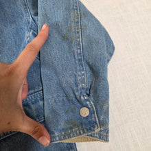 Load image into Gallery viewer, Vintage Flannel-Lined Jean Jacket 4t
