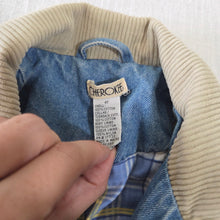 Load image into Gallery viewer, Vintage Flannel-Lined Jean Jacket 4t
