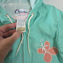 Load image into Gallery viewer, Vintage 80s Butterfly Mint Jacket 4t
