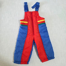 Load image into Gallery viewer, Vintage Color Block Snowsuit 18 months
