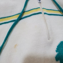 Load image into Gallery viewer, Vintage Cat on Fence Knit Hoodie 12 months
