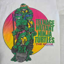 Load image into Gallery viewer, Vintage TMNT Ninja Turtles The Movie Tee kids 6/7
