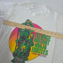 Load image into Gallery viewer, Vintage TMNT Ninja Turtles The Movie Tee kids 6/7

