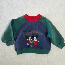 Load image into Gallery viewer, Vintage Baby Mickey &amp; Goofy Crewneck 6-9 months

