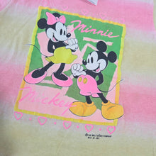 Load image into Gallery viewer, Vintage Minnie &amp; Mickey Summery Tee 4t
