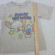 Load image into Gallery viewer, Vintage Pinky &amp; The Brain Tee kids 7 *flaw
