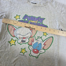 Load image into Gallery viewer, Vintage Pinky &amp; The Brain Tee kids 7 *flaw
