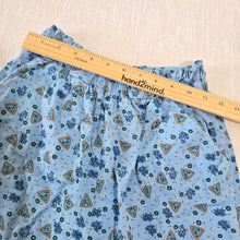 Load image into Gallery viewer, Vintage Blue Floral Triangle Pants kids 12
