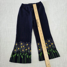 Load image into Gallery viewer, Vintage Gymboree Daisy Flared Pants 2t/3t

