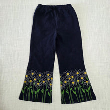 Load image into Gallery viewer, Vintage Gymboree Daisy Flared Pants 2t/3t
