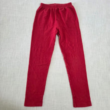 Load image into Gallery viewer, Vintage Red Legging Pants kids 7/8
